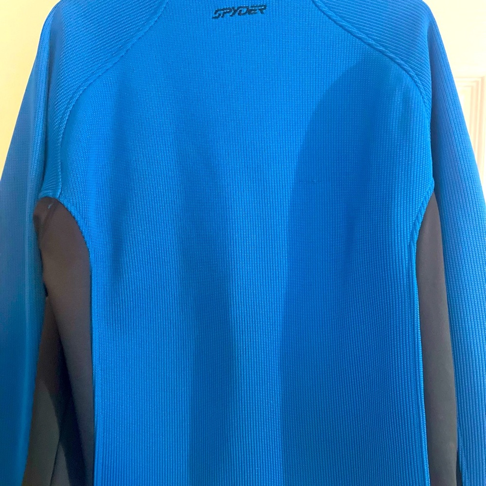Men’s Spyder Quarter Zip Jacket Size Large - Picture 2 of 5